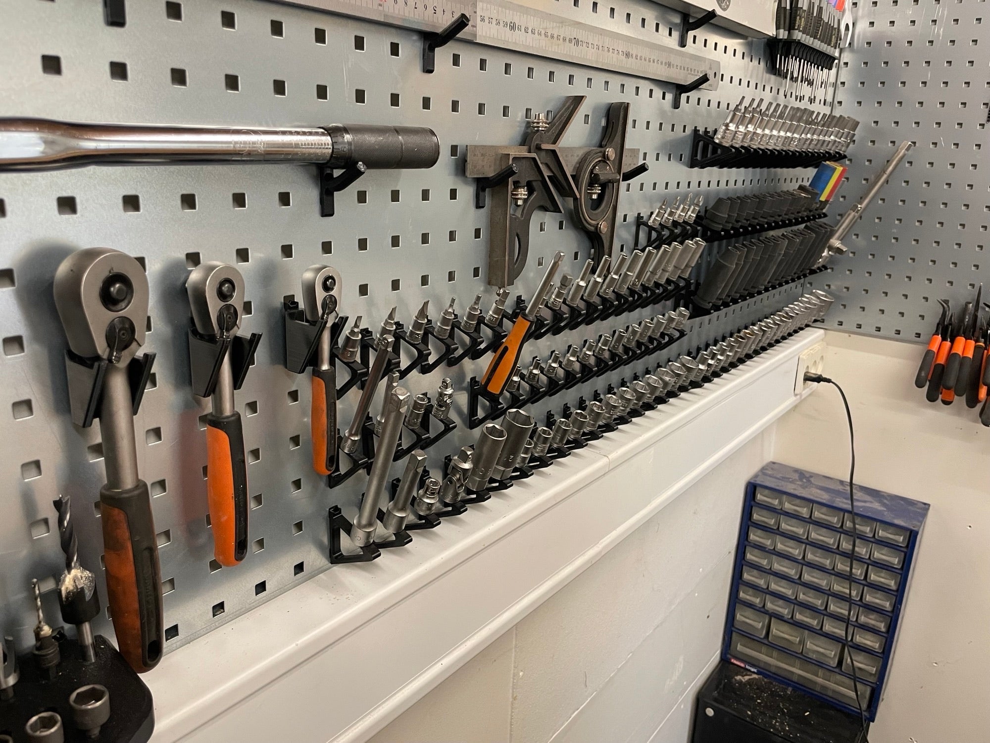 Størrelse guide til værktøjstavler