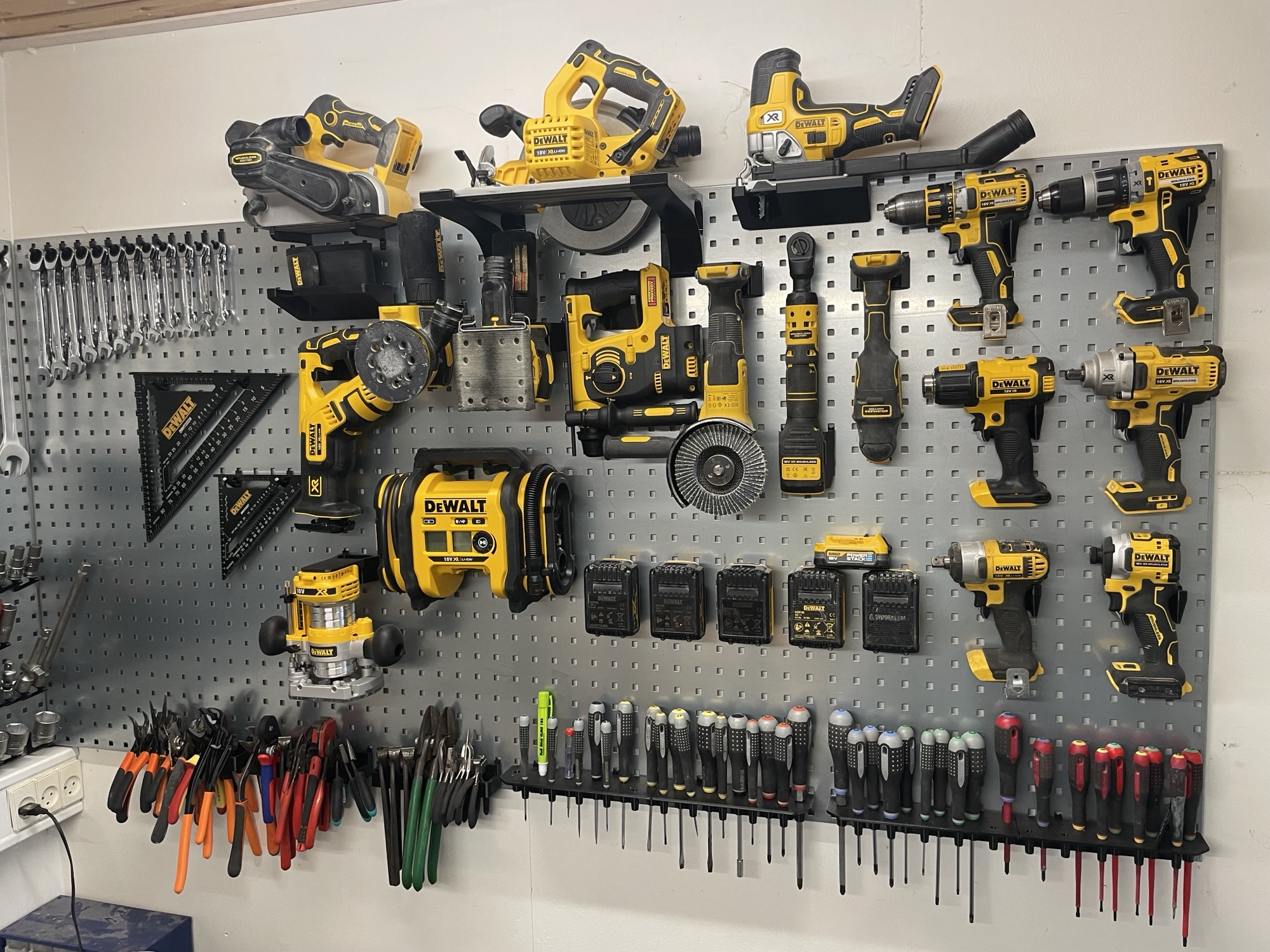 DeWalt ophæng til værktøjstavler