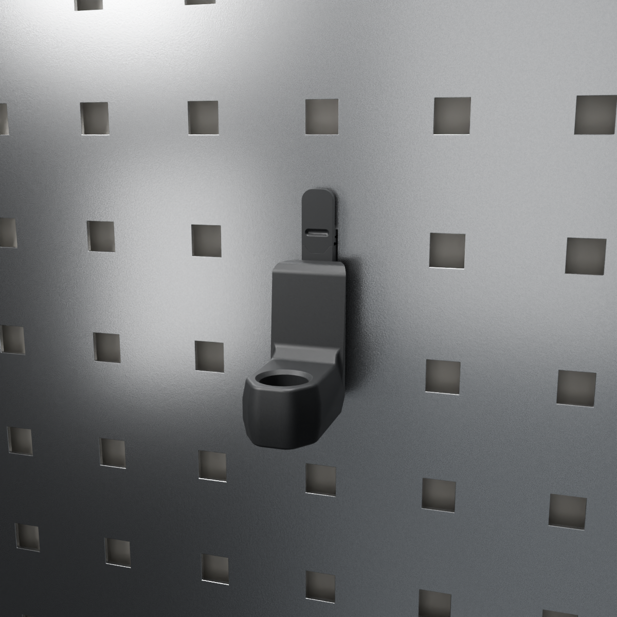 Screwdriver holder for tool boards