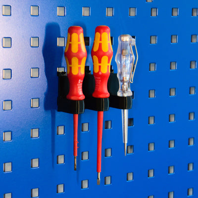 Skruetrække holder til værktøjstavler