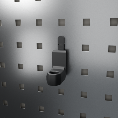 Screwdriver holder for tool boards